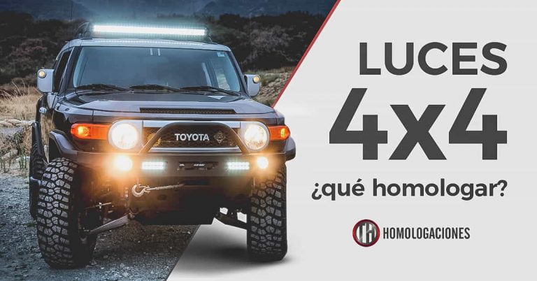 Homologación de luces LED en 4x4