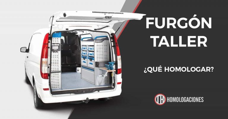 Furgón taller homologado por TH Homologaciones