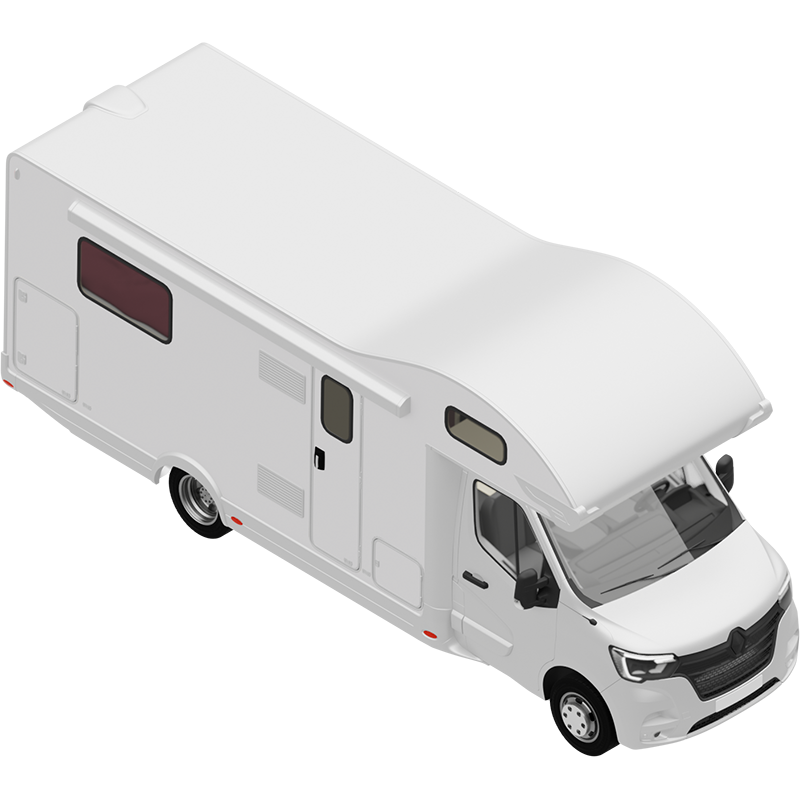 Icono de camper - homologación de furgones vivienda