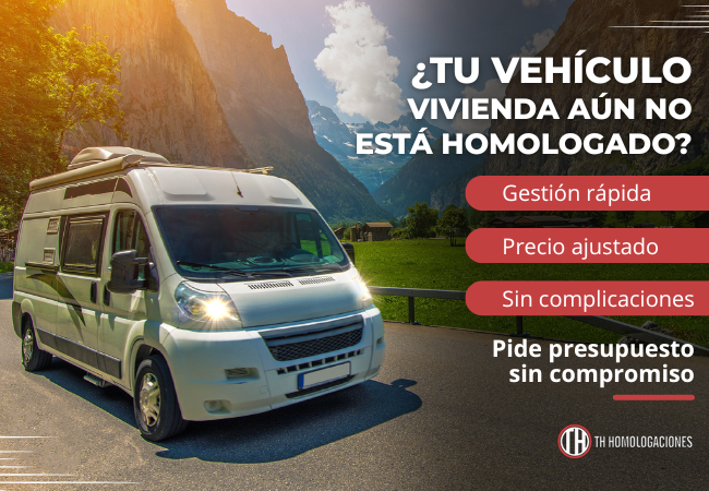Promo para homologar vehículo vivienda durante junio y julio