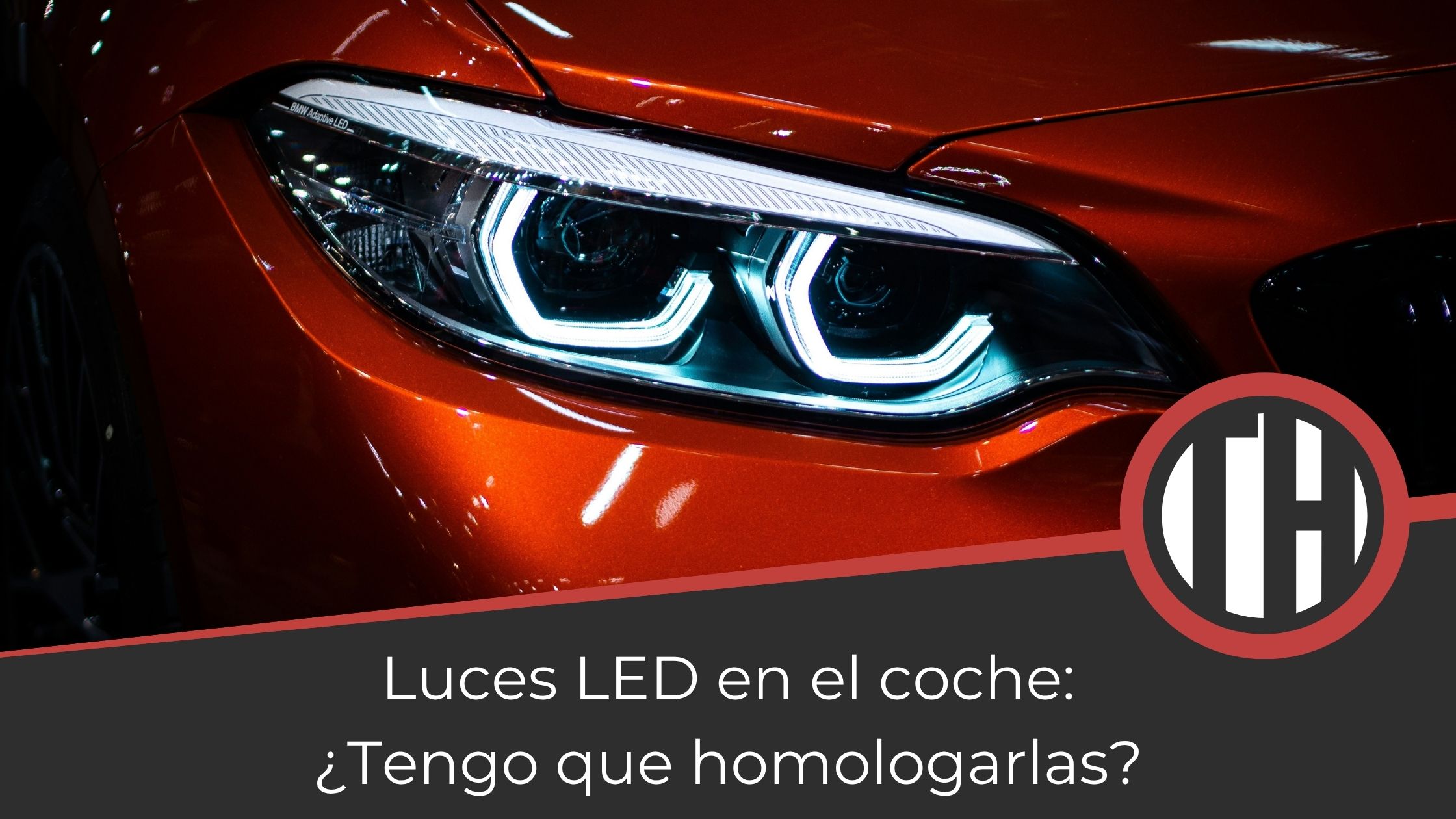 Faros de luces son sistema BMW Adaptive LED