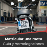 Matricular moto en España para pasar la ITV y cumplir la normativa de tráfico