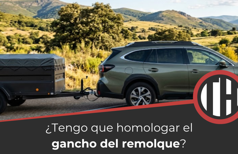 Homologar gancho de un vehículo para poder tirar de un remolque